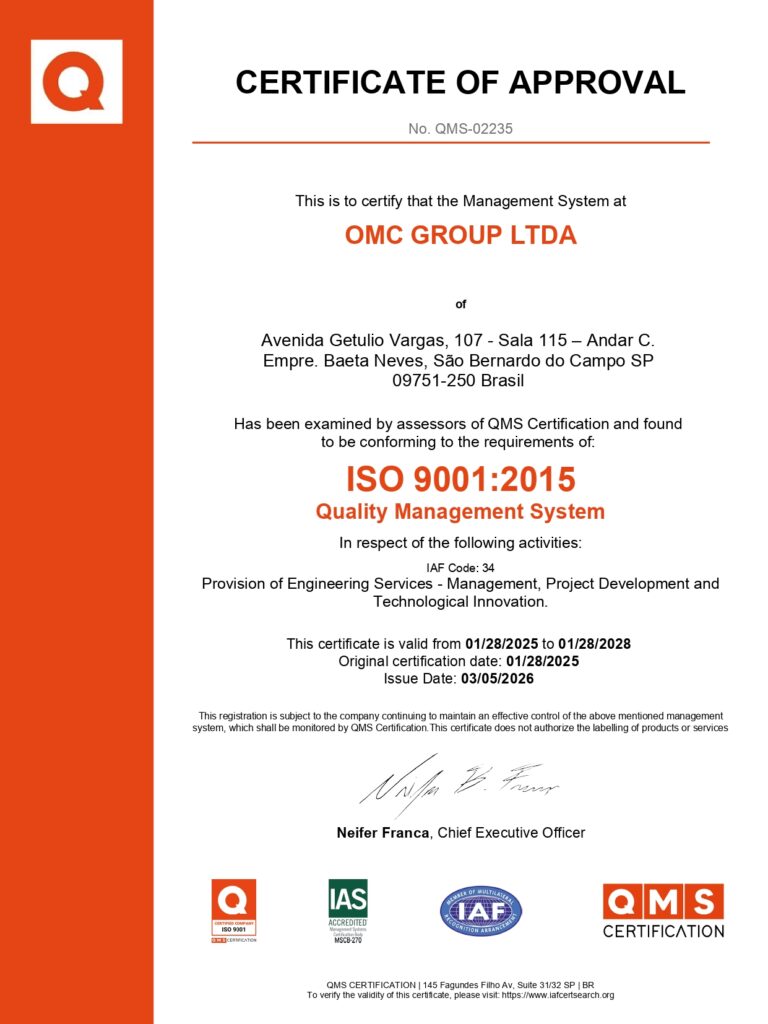 OMC GROUP LTDA-101-13361-ISO9001en_page-0001 | OMC GROUP iso 9001, iso 9001:2015, omc group certificate iso,